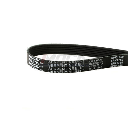 EPDM 6PK1750 Compatible con Buick, Chevrolet, Ford, Jeep, Mazda y Oldsmobile Serpentine
