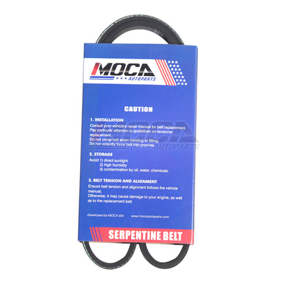 Correa serpentina EPDM compatible con Honda Civic del Sol 1.5L 1.6L 92-97 4PK795