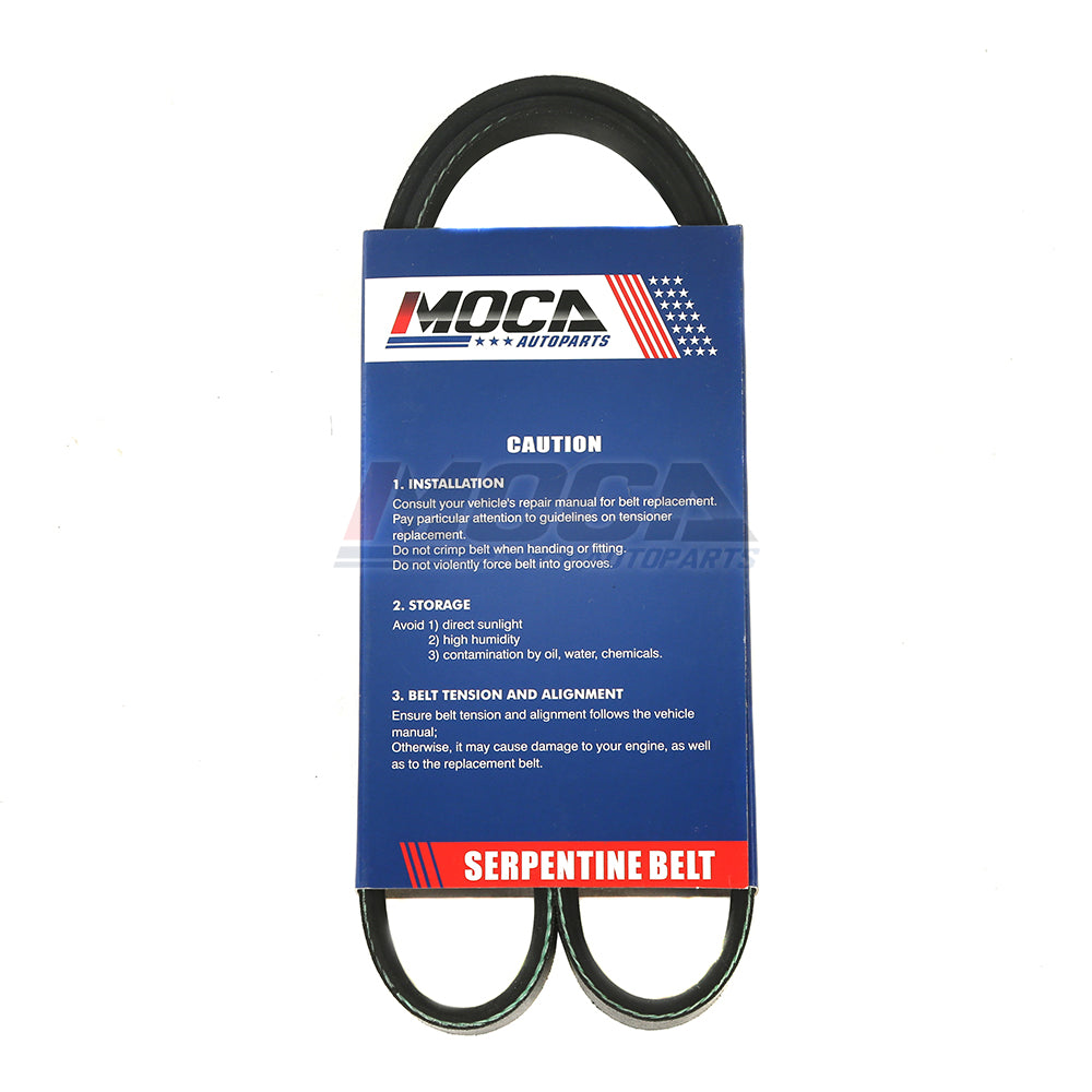 Ffits 1987-1990 Toyota Corolla Tercel 1.5L 1.6L 5PK920B Serpentine Belt