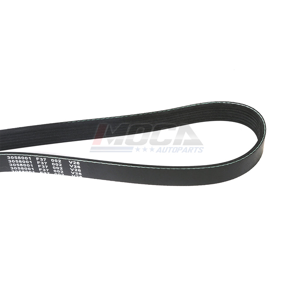 Correa del alternador del aire acondicionado compatible con Mitsubishi 3000GT Dodge Stealth 3.0L 91-99