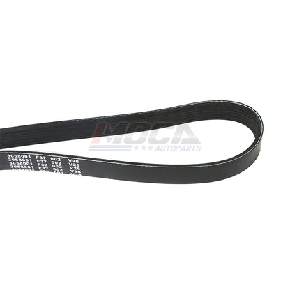 Correa del alternador del aire acondicionado compatible con Mitsubishi 3000GT Dodge Stealth 3.0L 91-99