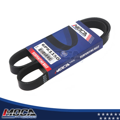 Correa del alternador del aire acondicionado compatible con Mitsubishi 3000GT Dodge Stealth 3.0L 91-99