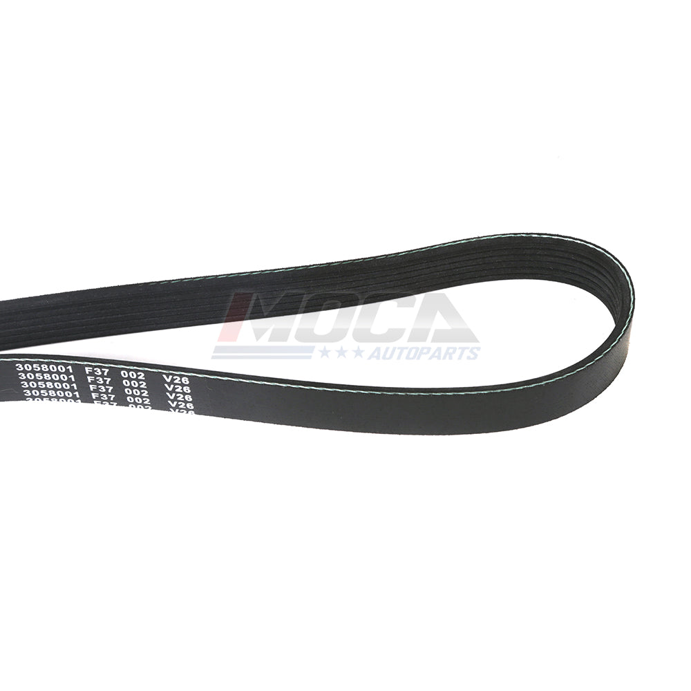 EPDM Serpentine Belt Fit 07-16 Volvo S60  XC60 Honda Pilot Acura MDX 6PK1200