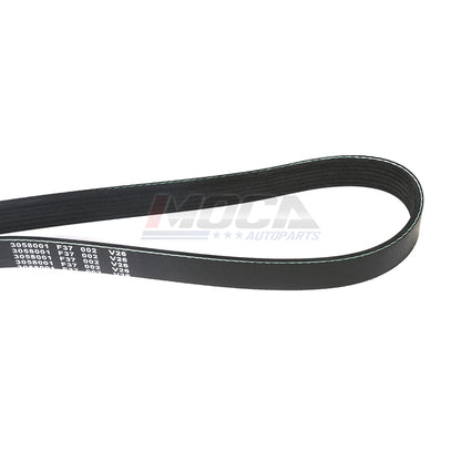 EPDM Serpentine Belt Fit 07-16 Volvo S60  XC60 Honda Pilot Acura MDX 6PK1200
