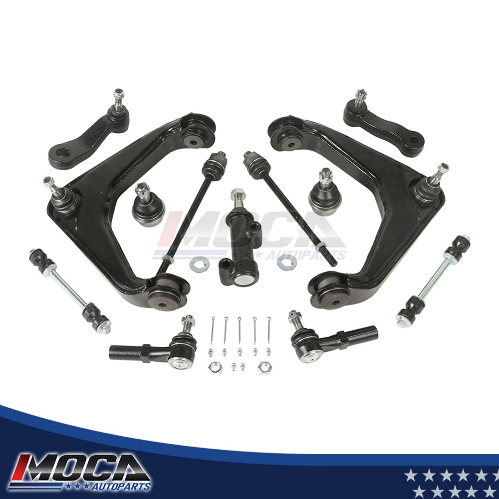 13p Brazo de control superior delantero Barra de acoplamiento Rótula Polea guía Brazo Pitman de 3 grados 8 orejetas