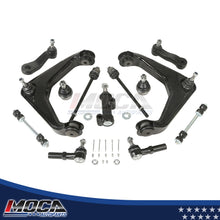 13p Front Upper Control Arm Tierod Ball Joint Idler 3-Grv Pitman Arm 8-Lug