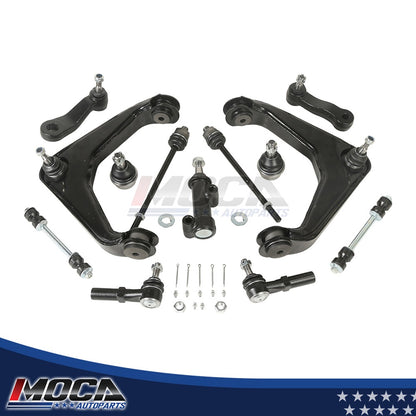 13p Brazo de control superior delantero Barra de acoplamiento Rótula Polea guía Brazo Pitman de 3 grados 8 orejetas