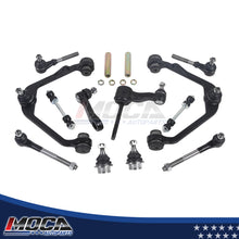 (14 piezas) Barra de acoplamiento del brazo de control superior delantero para brazo 1997-2002 Ford F-150 RWD