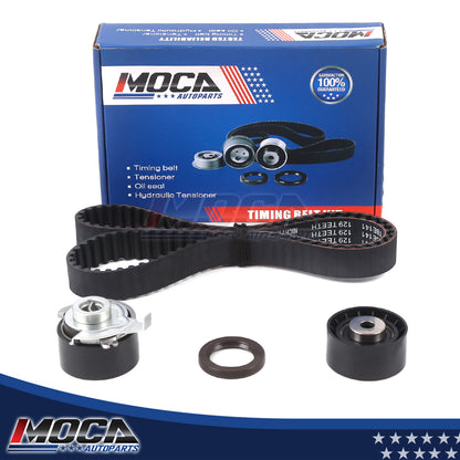 Kit de correa de distribución compatible con Ford Focus Escape Mazda Tribute 2.0L L4 DOHC ZETEC 00-04