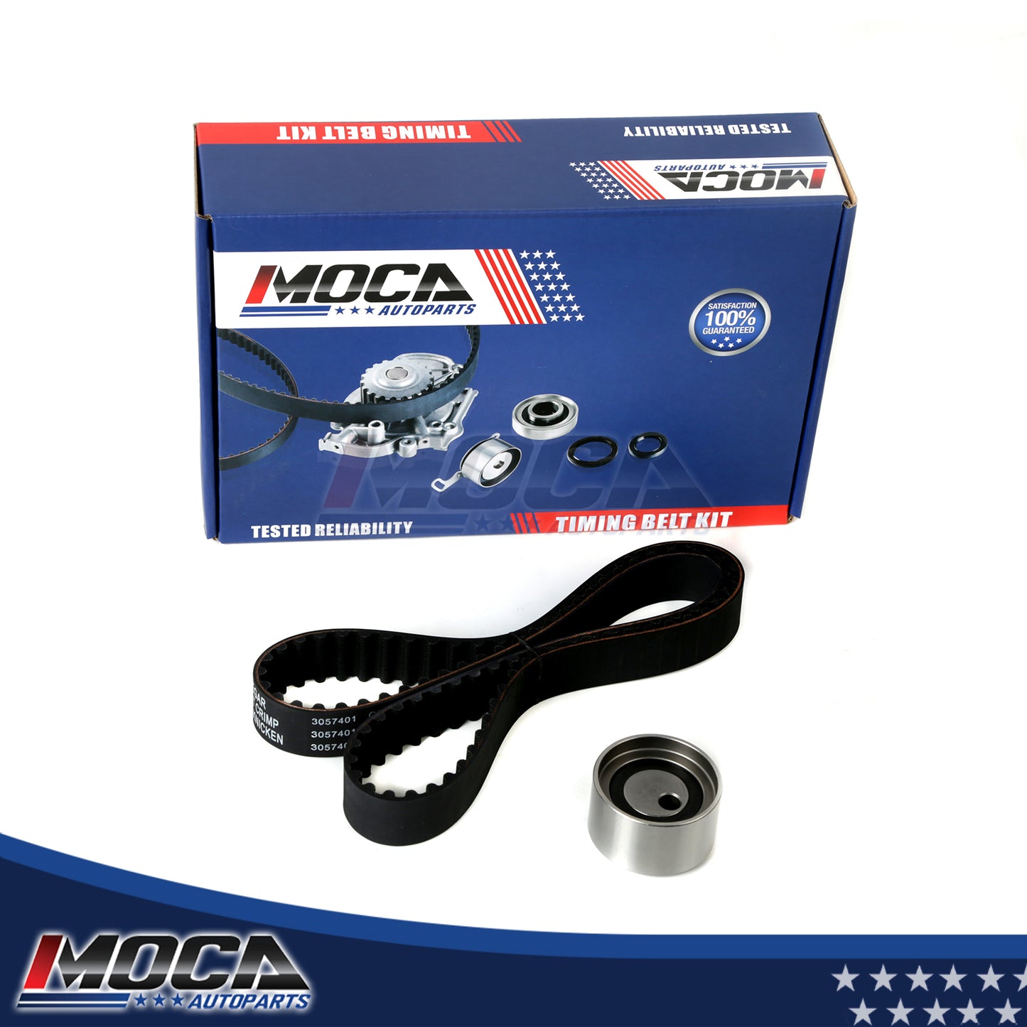 Kit de correa de distribución compatible con Suzuki Sidekick Vitara X-90 Chevrolet Tracker 1.6L L4 92-02