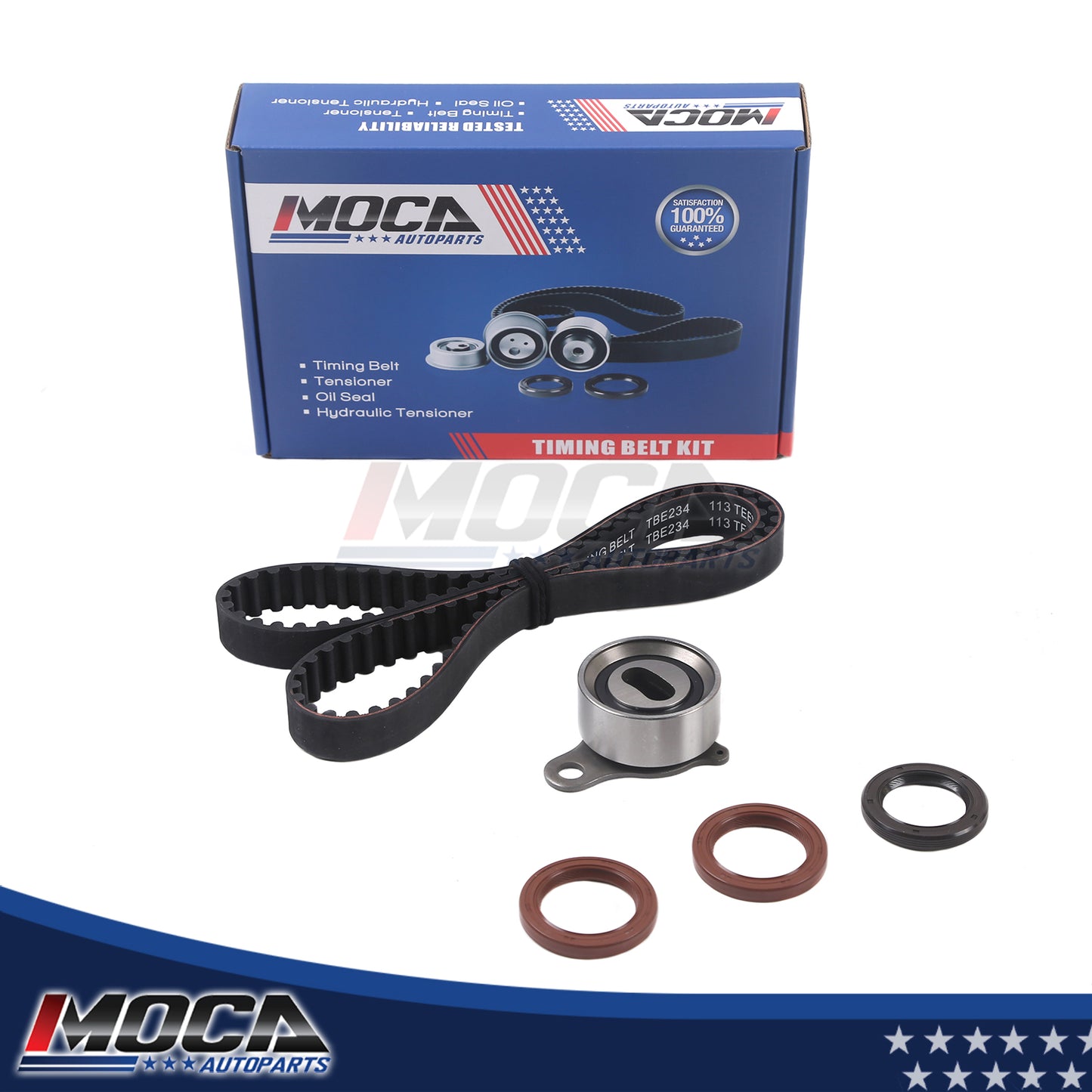 Kit de sellos de correa de distribución para Toyota Corolla Geo Prizm 85-92 1.6L 16V DOHC Eng 4AGE