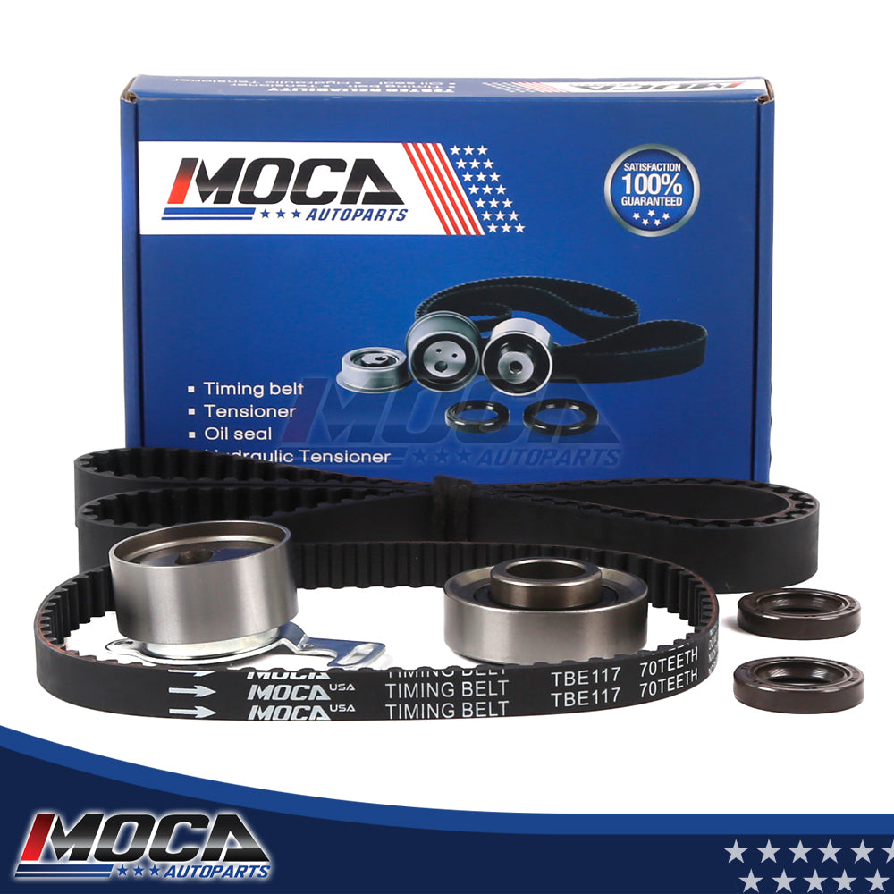 Timing Belt Kit fit for 92-96 Honda Prelude 2.3L L4 DOHC TCK216 Engine H23A1