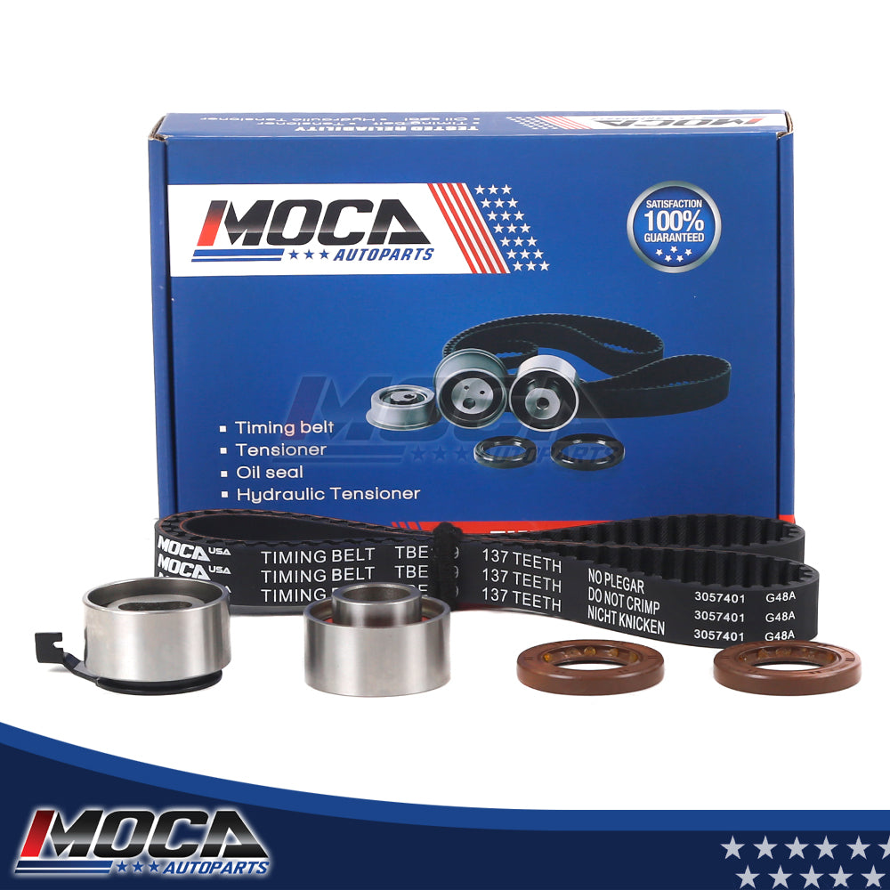 Kit de correa de distribución compatible con Kia Rio Cinco 1.5L y 1.6L DOHC 01-05, código de motor A5D / A6D