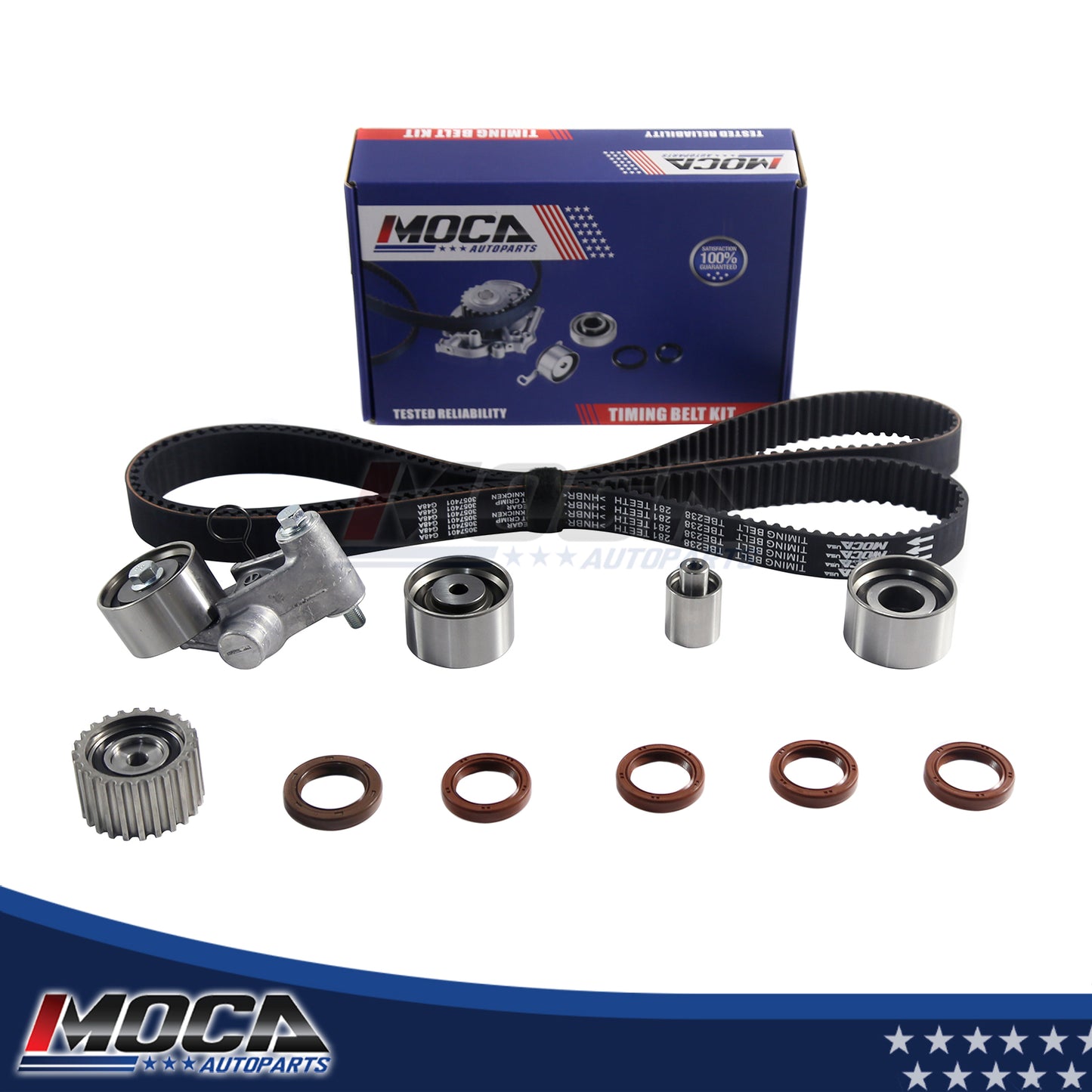 Kit de correa de distribución compatible con Subaru Impreza WRX 2.0L H4 DOHC 2002-2005, código de motor EJ20T