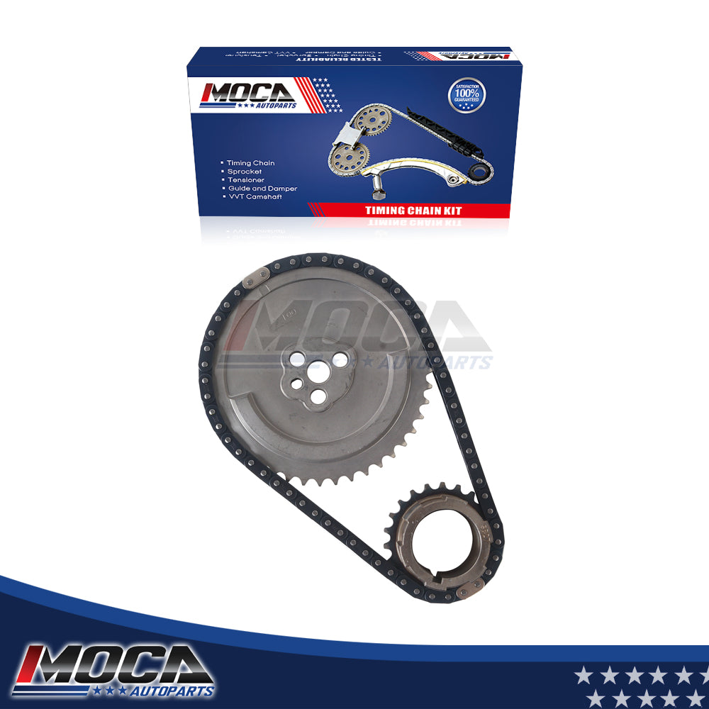 Kit de cadena de distribución compatible con Chevrolet Express Silverado GMC Savana Pontiac V8 97-07