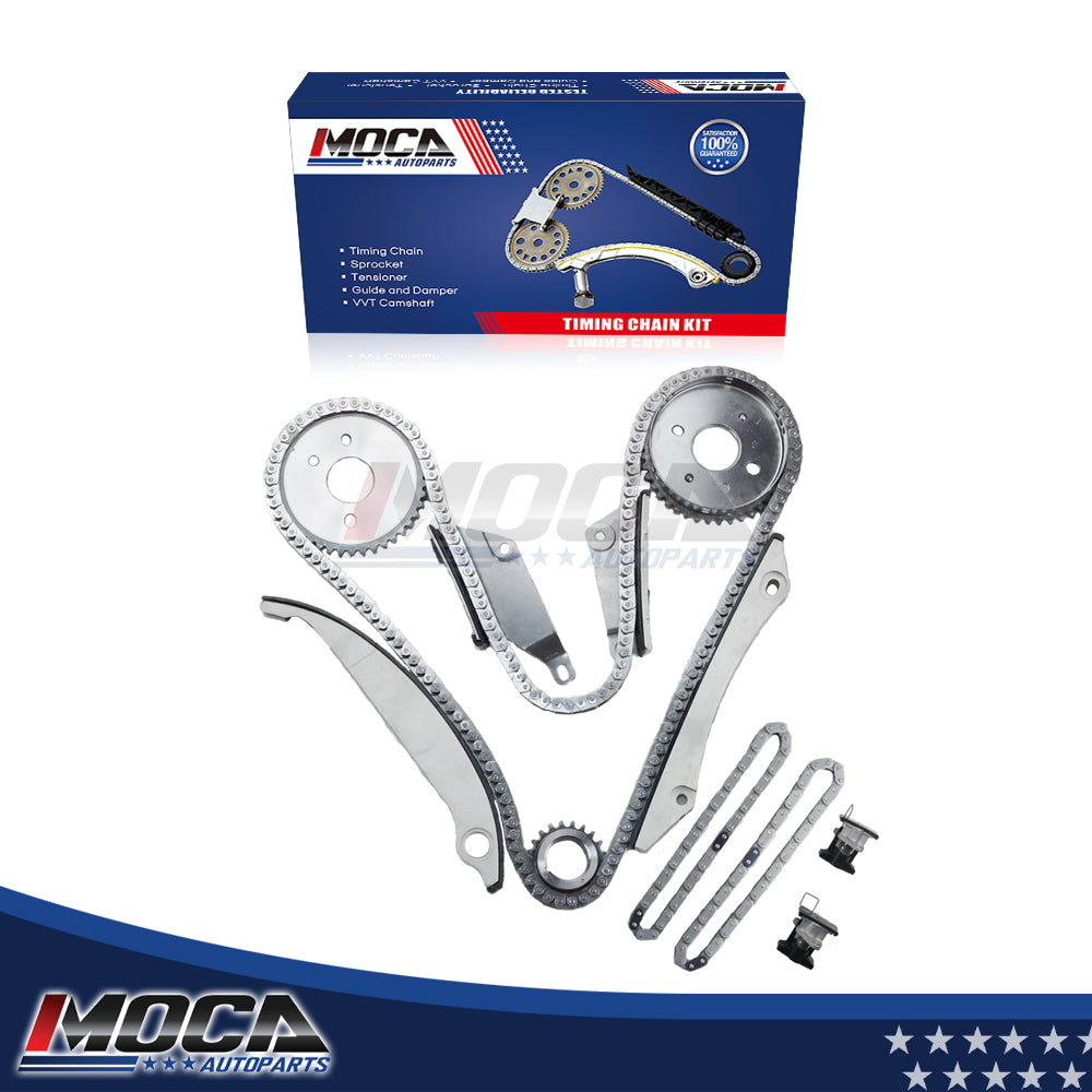 Kit de cadena de distribución (engranaje de leva SBEC) compatible con Chrysler Dodge Sebring Stratus 2.7L 98-04