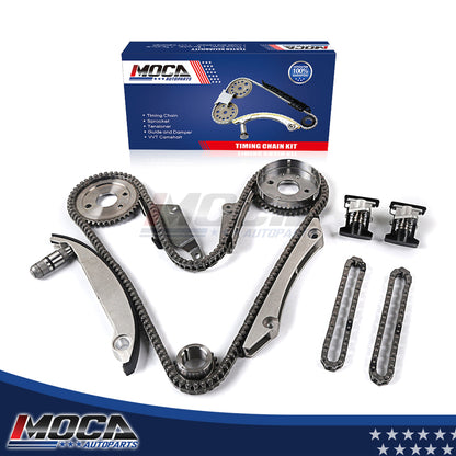 Kit de cadena de distribución compatible con Chrysler Sebring Dodge Stratus 2.7L (modelos 2000-2004) (sistema de levas SBEC)