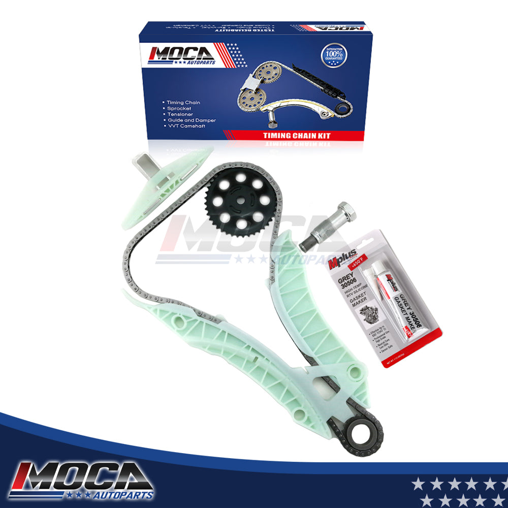 Kit de cadena de distribución compatible con Mini Cooper TURBOCARGADO 1.6L DOHC 16v N14B16A 2007-2012