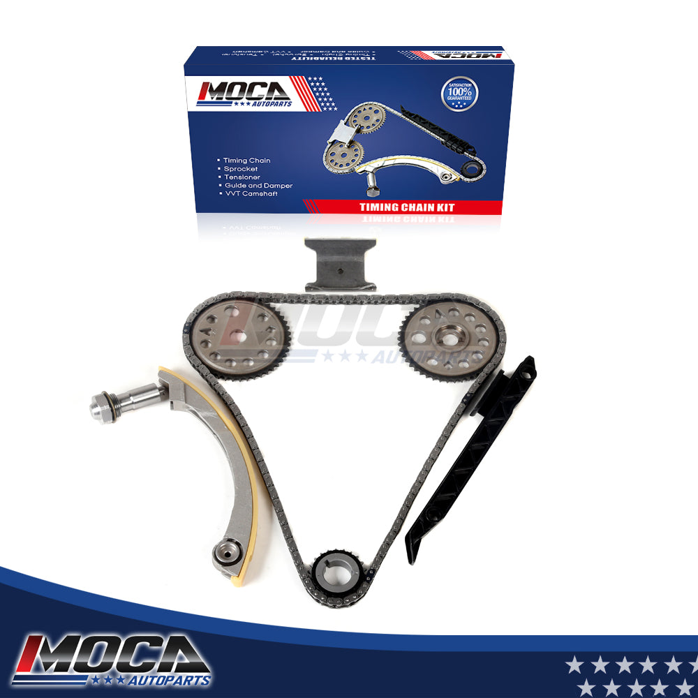 Kit de cadena de distribución compatible con Chevrolet Cobalt Malibu HHR 2.0L 2.2L Z22SE L61 L42 LSJ LNF