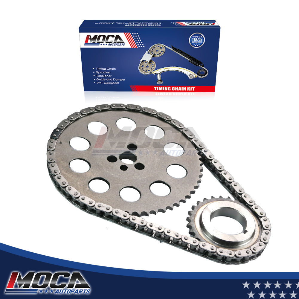 Kit de cadena de distribución para Chevrolet Express GMC 99-07, motor 4.3L V6, 262 CID, VIN "W, X"
