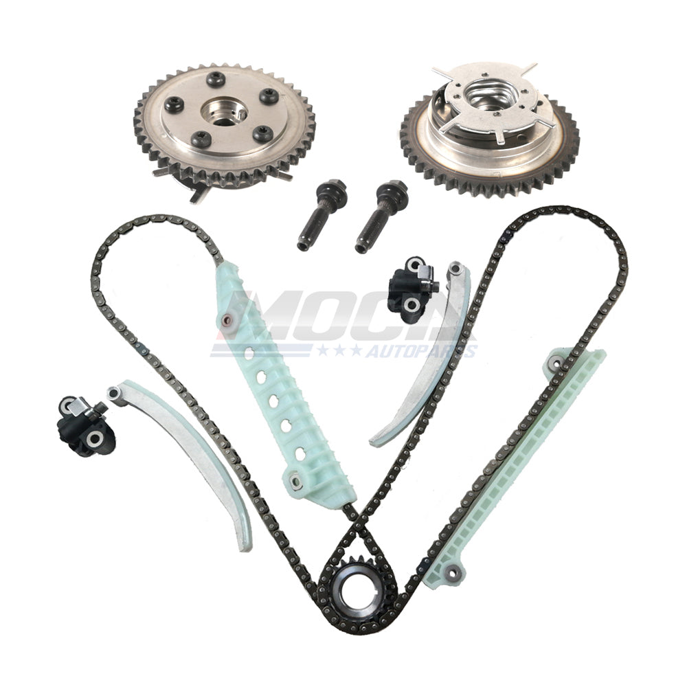 Kit de cadena de distribución y leva VVT compatible con Ford Mustang F150 Explorer Mercury 4.6L V8 05-10
