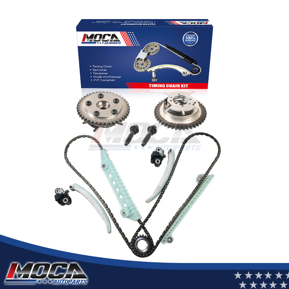 Kit de cadena de distribución y leva VVT compatible con Ford Mustang F150 Explorer Mercury 4.6L V8 05-10