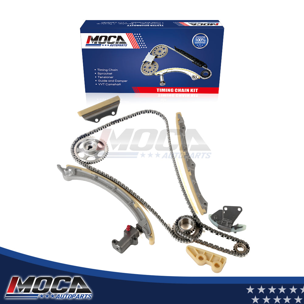 Kit de cadena de distribución compatible con Honda Accord CR-V Element 08-15 Acura ILX 2.4L VTEC TS21831