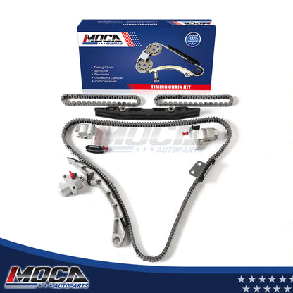 Kit de cadena de distribución sin engranajes para Nissan Altima, Maxima, Murano VQ35DE V6 DOHC 07-10