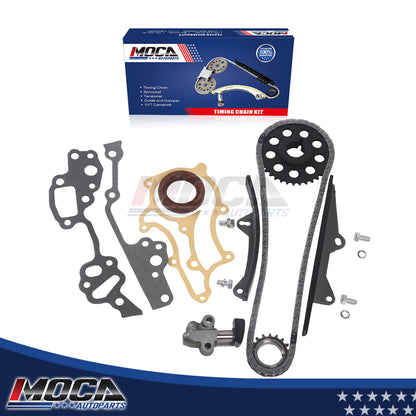 Kit de cadena de distribución con engranajes para camioneta Toyota 4Runner 22RE 22REC 2.4L (1985-1995)