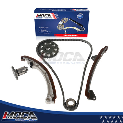 Kit de cadena de distribución compatible con Toyota Corolla Celica Chevrolet Pontiac Vibe 1.8L 00-08