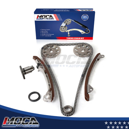 Kit de cadena de distribución compatible con Toyota Celica, Corolla, Matrix, Pontiac GTS 1.8L 2ZZGE 00-06