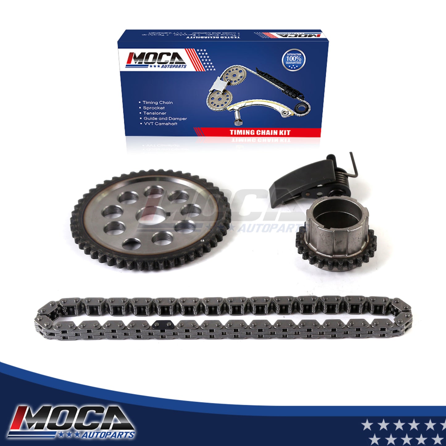 Kit de cadena de distribución compatible con Buick LaCrosse, Chevrolet Impala y Pontiac 3.8L OHV V6 (95-05)