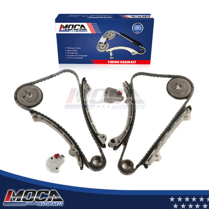 Kit de cadena de distribución compatible con Infiniti Q45 FX45 M45 4.5L V8 DOHC 32V VK45DE 02-10 NUEVO