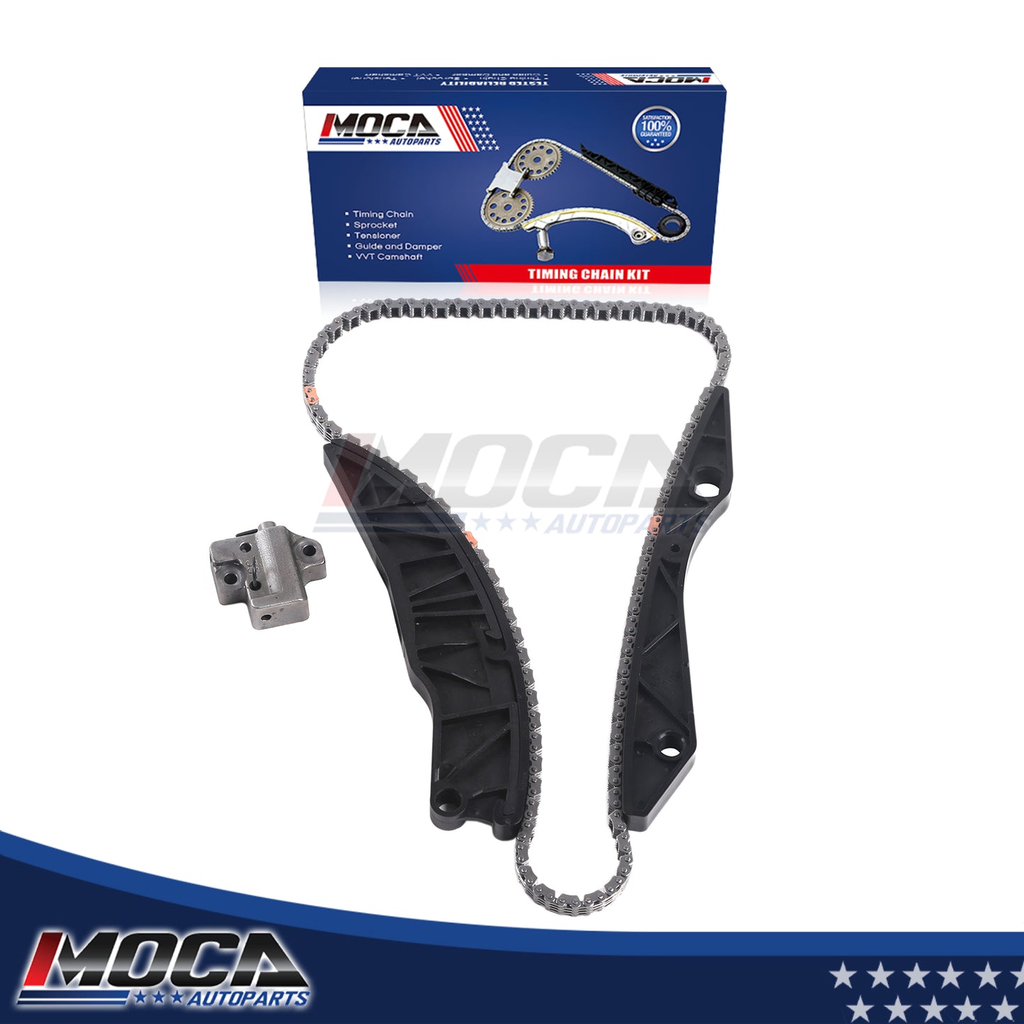 Kit de cadena de distribución compatible con Kia Soul Base Hatchback 1.6L L4 GAS DOHC 2010-2011