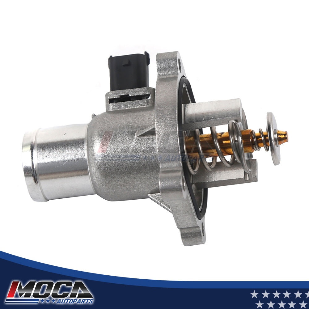 Conjunto de termostato y refrigerante compatible con Chevrolet Aveo Cruze Sonic Pontiac 1.8L 09-16