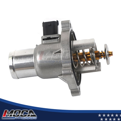 Conjunto de termostato y refrigerante compatible con Chevrolet Aveo Cruze Sonic Pontiac 1.8L 09-16