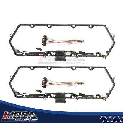 Arnés de junta de tapa de válvulas y conector flexible para Ford F-250 E-350 Excursion 7.3L 98-03