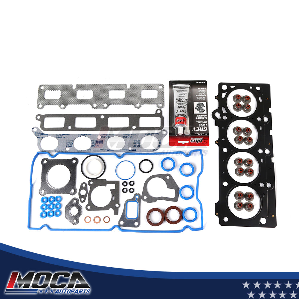Juego de juntas de culata MLS compatible con Chrysler PT Cruiser Dodge Neon Turbo 2.4L l4 DOHC 03-09