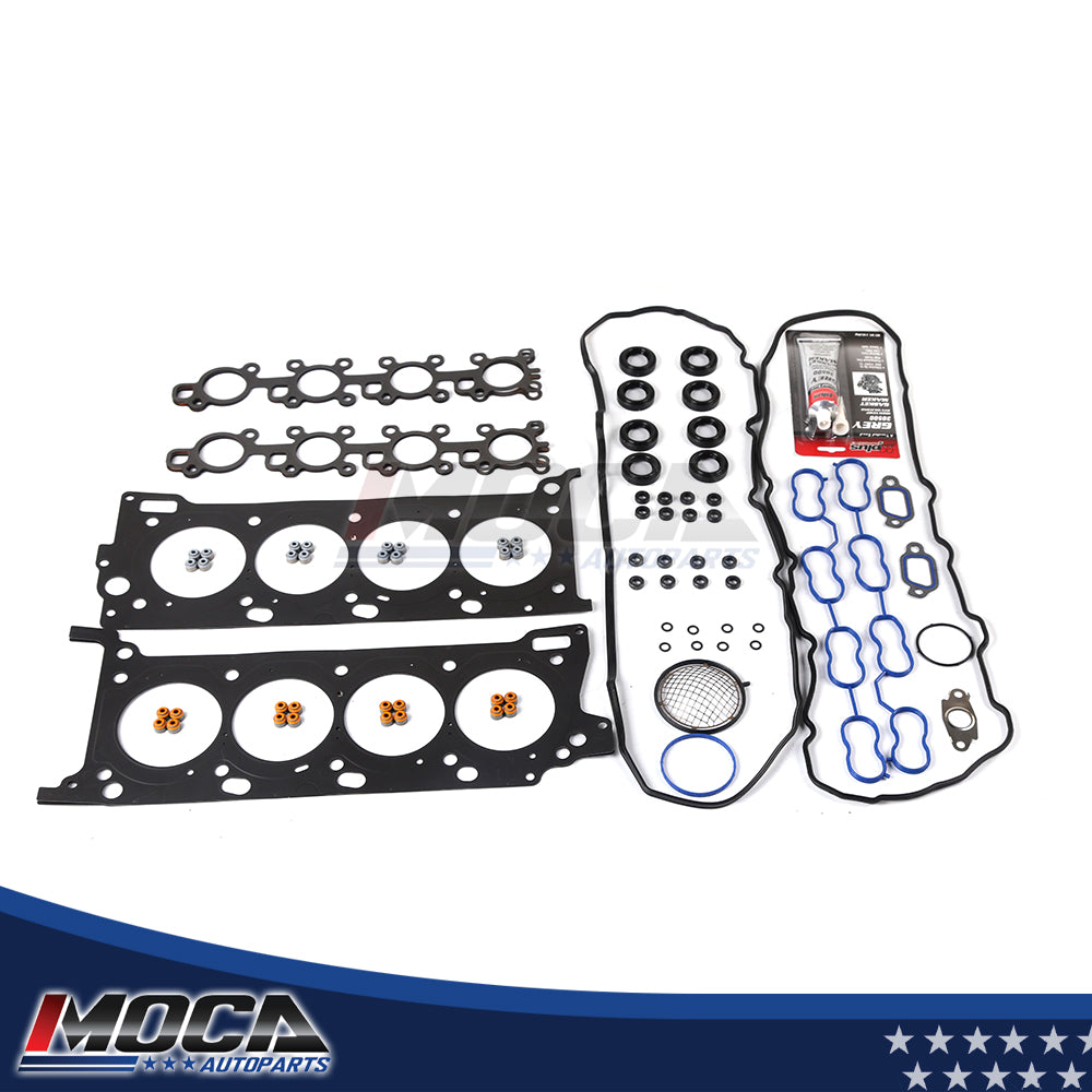 Juego de juntas de culata compatible con Toyota Sequoia, Tundra, Land y Lexus LX570 5.7L DOHC 3URFE 07-09