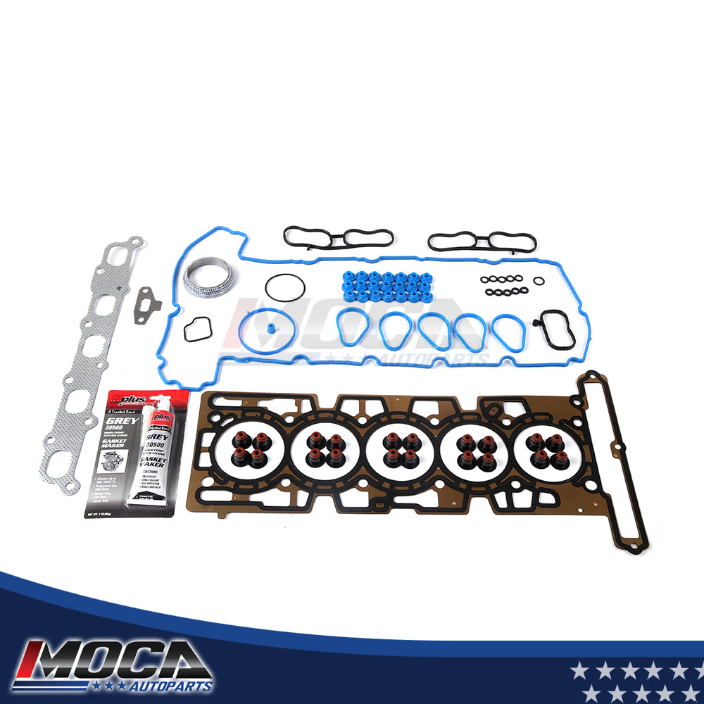Juego de juntas de culata compatible con Chevrolet Colorado Hummer H3 GMC Isuzu DOHC 3.5L VIN 6 04-06