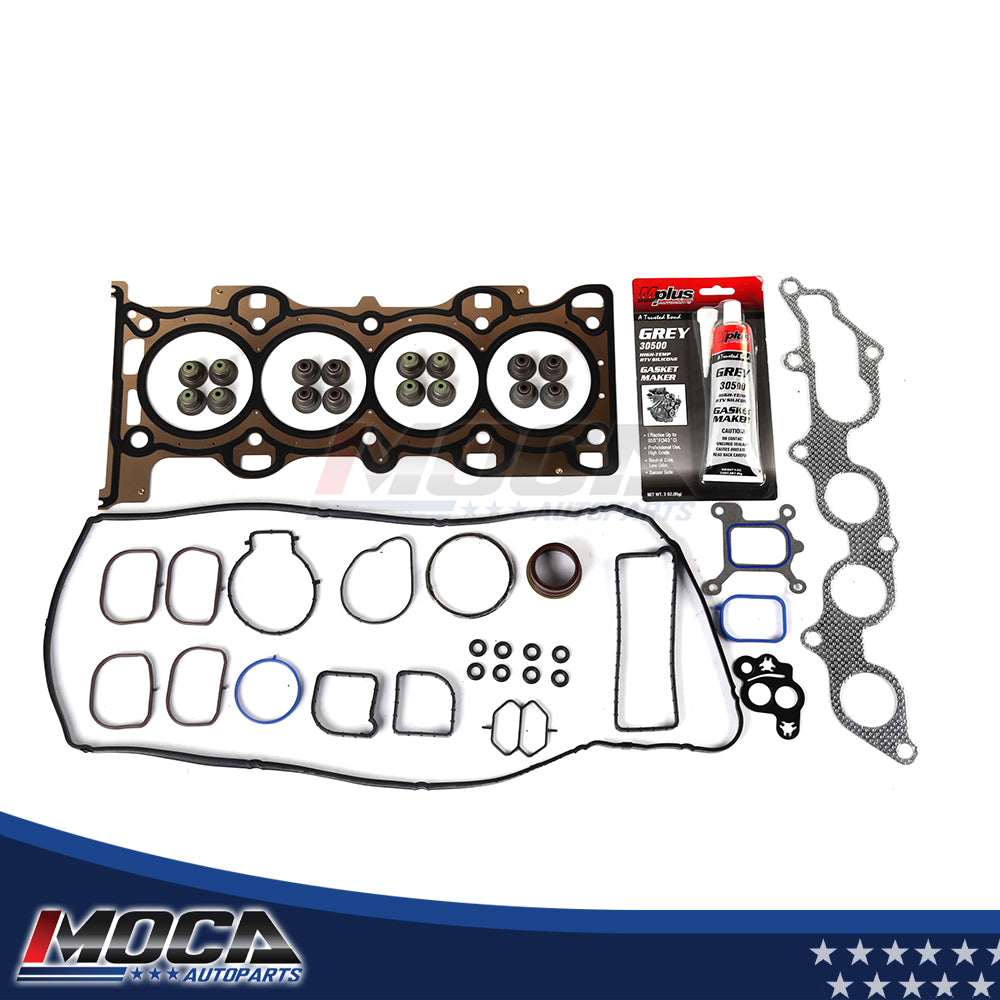 Juego de juntas de culata compatible con Ford Fusion Mercury Milan 2.3L 3.0L DOHC DURATEC Vin Z 06-09