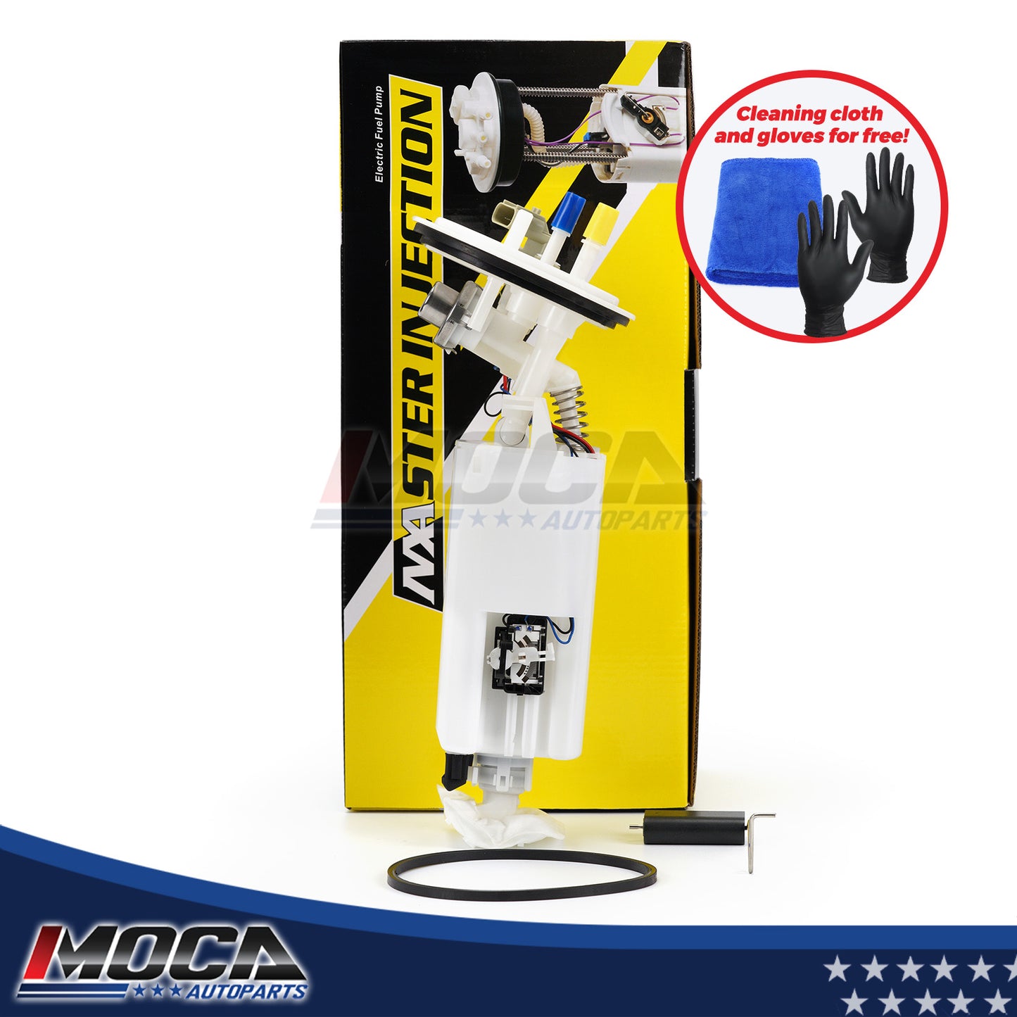 Conjunto de módulo de bomba de combustible eléctrica compatible con Chrysler Town &amp; Country 3.3L 3.8L 03-01, Chrysler Voyager 2.4L 3.3L 03-01, Dodge Caravan 2.4L 3.3L 03-01 y Dodge Grand Caravan 3.3L 3.8L 03-01.