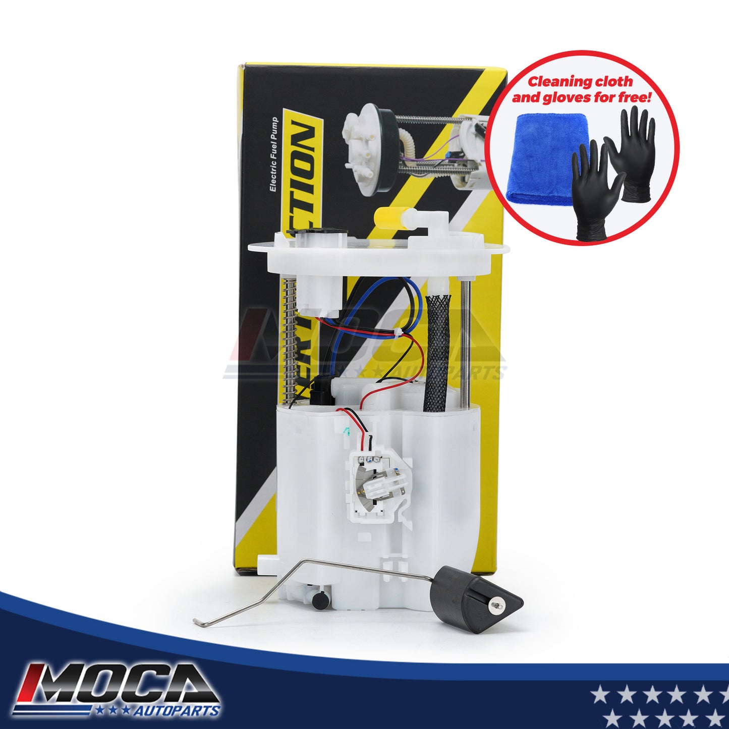 Conjunto de módulo de bomba de combustible eléctrica compatible con Chrysler 200 2.4L (2011-2014), Chrysler Sebring 2.4L, 2.7L y 3.5L (2007-2010) y Dodge Avenger 2.4L (2008-2014)