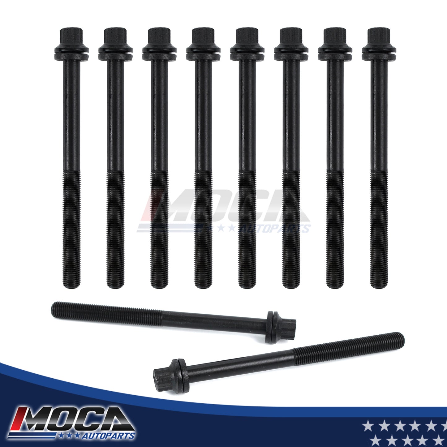 Cylinder Head Bolts Kit Fit 95-04 Kia Sephia Spectra 1.8L DOHC 16V BP T8