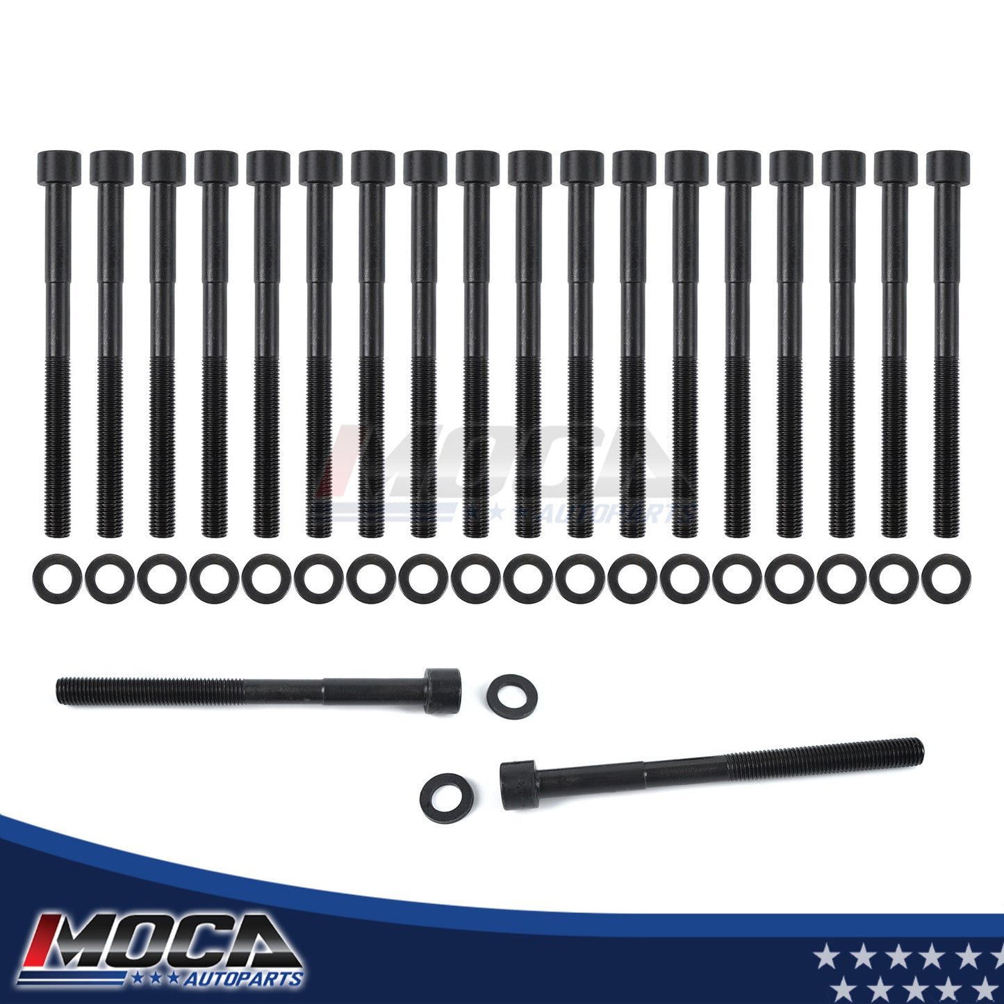 Head Bolts Set Fit 07-10 Toyota Tundra Sequoia Land Lexus GS460 LS460 ES72249-1