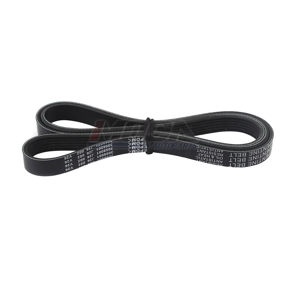 MOCA Serpentine Belt 6PK1675 for 2019 Lexus RC300 2.0L & 2019 Lexus IS300 2.0L & 2019 Lexus GS300 2.0L