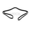 MOCA Serpentine Belt 6PK1650 for 94-95 Chevrolet LLV 2.2L & 88-90 Ford Aerostar 3.0L & 94-97 GMC Sonoma 2.2L & 10-12 Subaru Legacy 2.5L