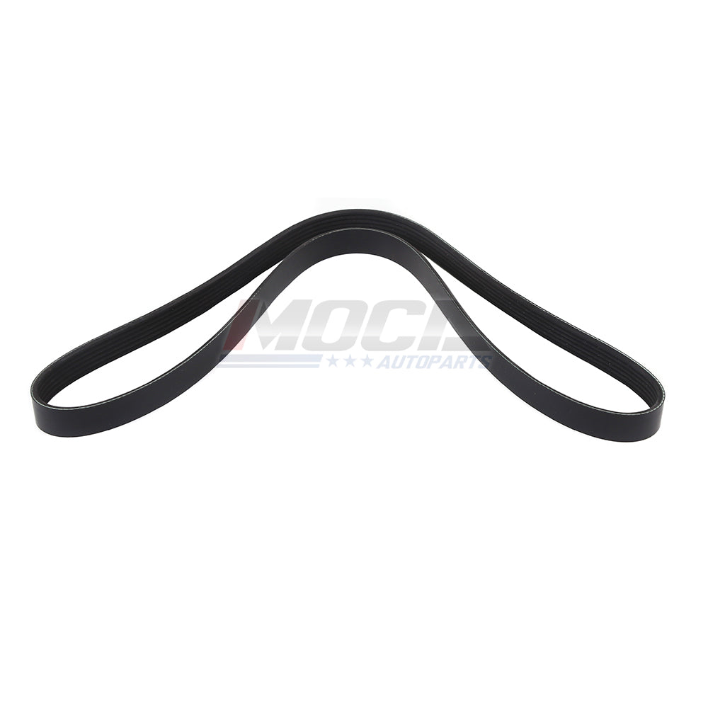 MOCA Serpentine Belt 6PK2120 for 1997 Chevrolet Camaro 3.8L & 96-97 Cadillac DeVille 4.6L & 00-04 Ford Focus 2.0L