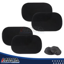 4 parasoles laterales para ventanas de coche MOCA de 30 x 50 cm