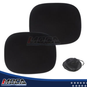 2 PCS MOCA Car Side Window Sun Shades 15¡±x17¡±